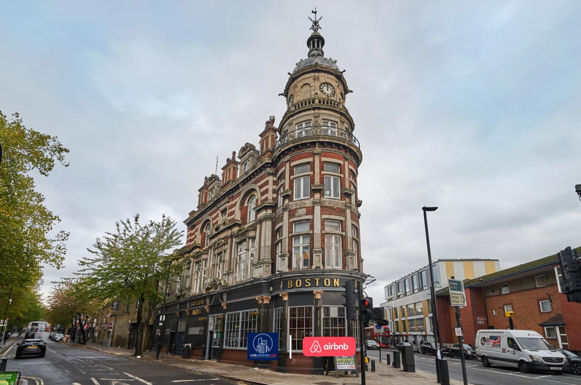 Last-Minute Specials L Sleeps Up To 4 Guests L One-Bedroom Apartment With King Bed And High Ceilings Near Camden By Live London Short Lets & Serviced Accommodation Bagian luar foto