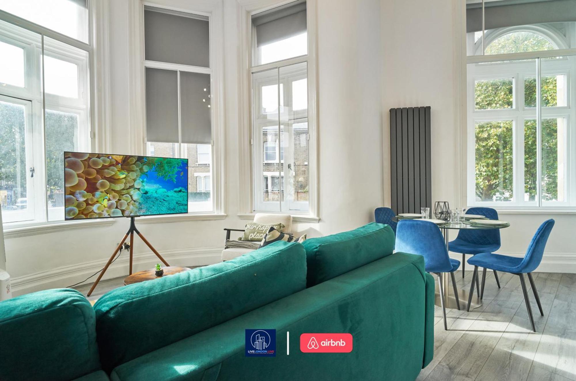 Last-Minute Specials L Sleeps Up To 4 Guests L One-Bedroom Apartment With King Bed And High Ceilings Near Camden By Live London Short Lets & Serviced Accommodation Bagian luar foto