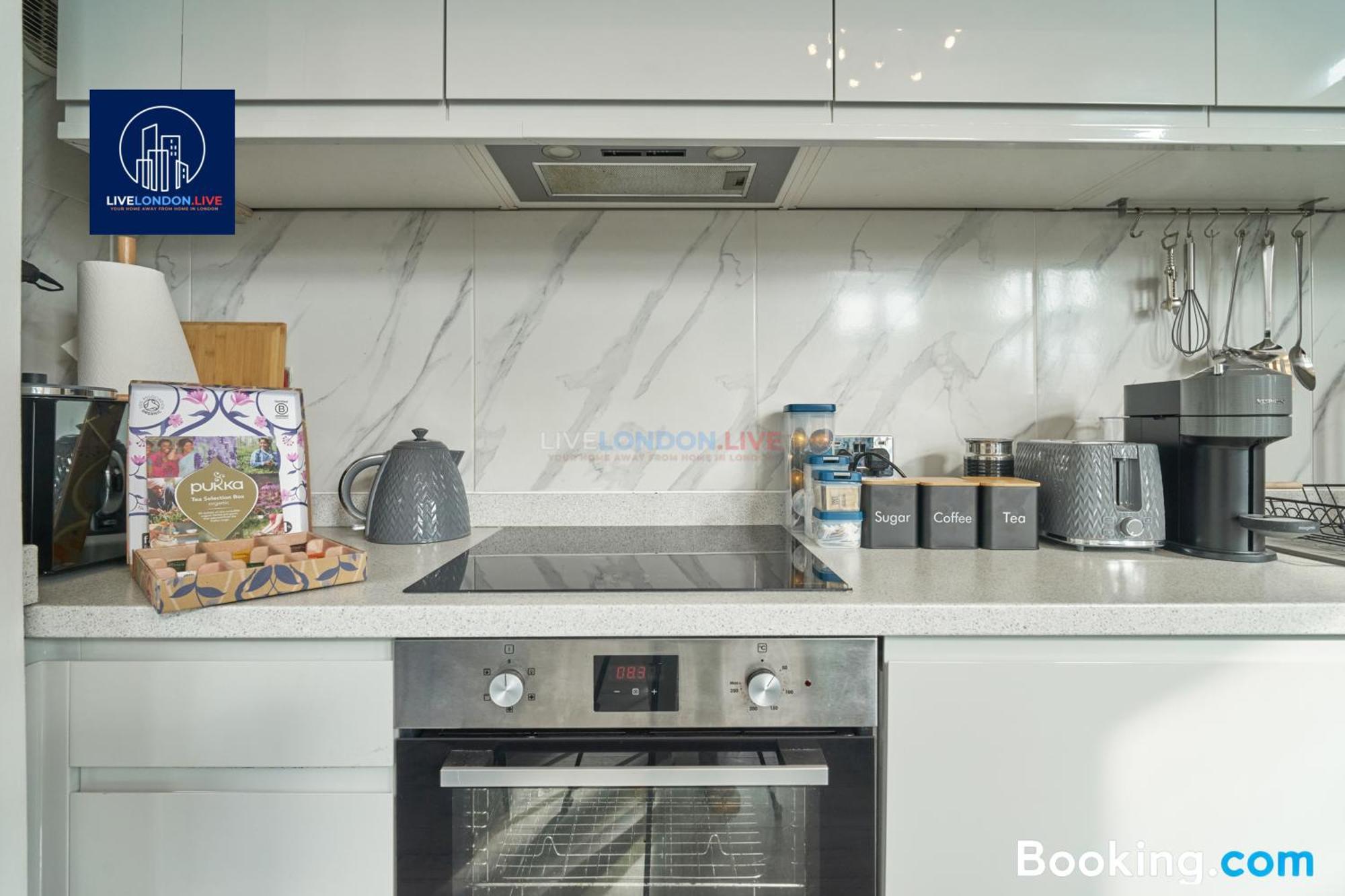 Last-Minute Specials L Sleeps Up To 4 Guests L One-Bedroom Apartment With King Bed And High Ceilings Near Camden By Live London Short Lets & Serviced Accommodation Bagian luar foto
